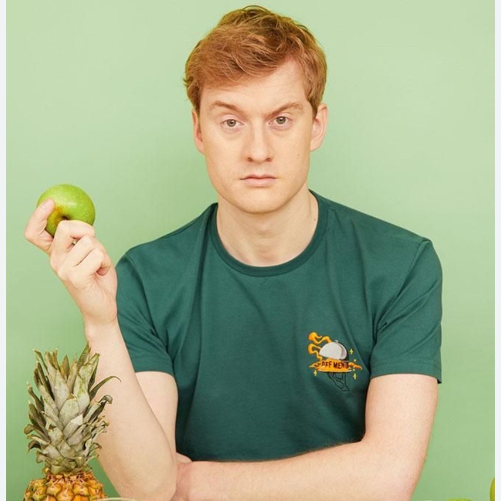 Percival off menu dining tray shirt